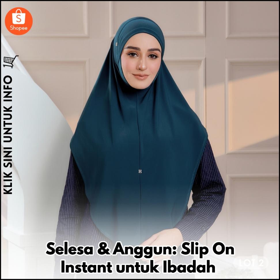 Selesa & Anggun: Slip On Instant untuk Ibadah