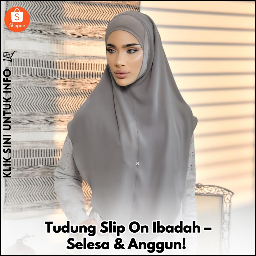 HEGIRA IMANLY – Slip On Lembut & Sopan