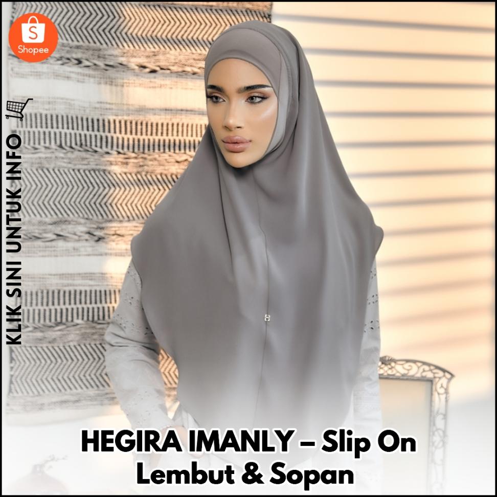 Tudung Slip On Ibadah – Selesa & Anggun!