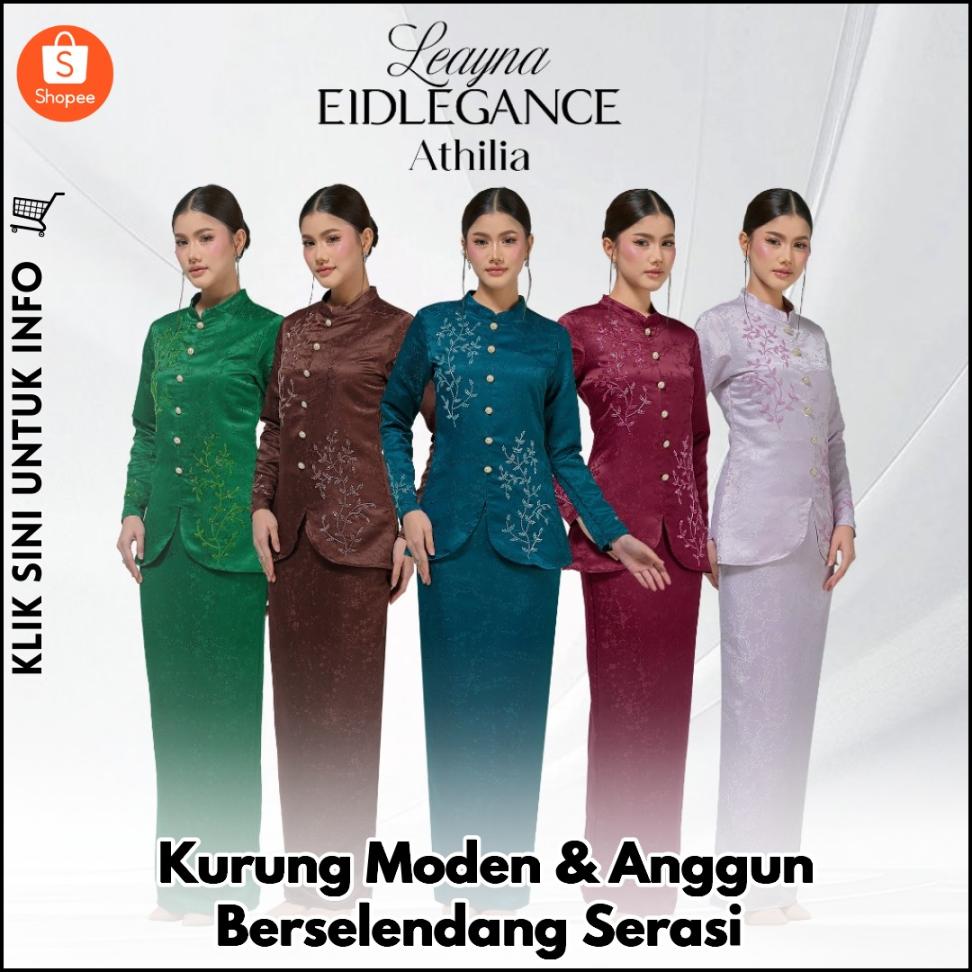 Kurung Moden & Anggun Berselendang Serasi