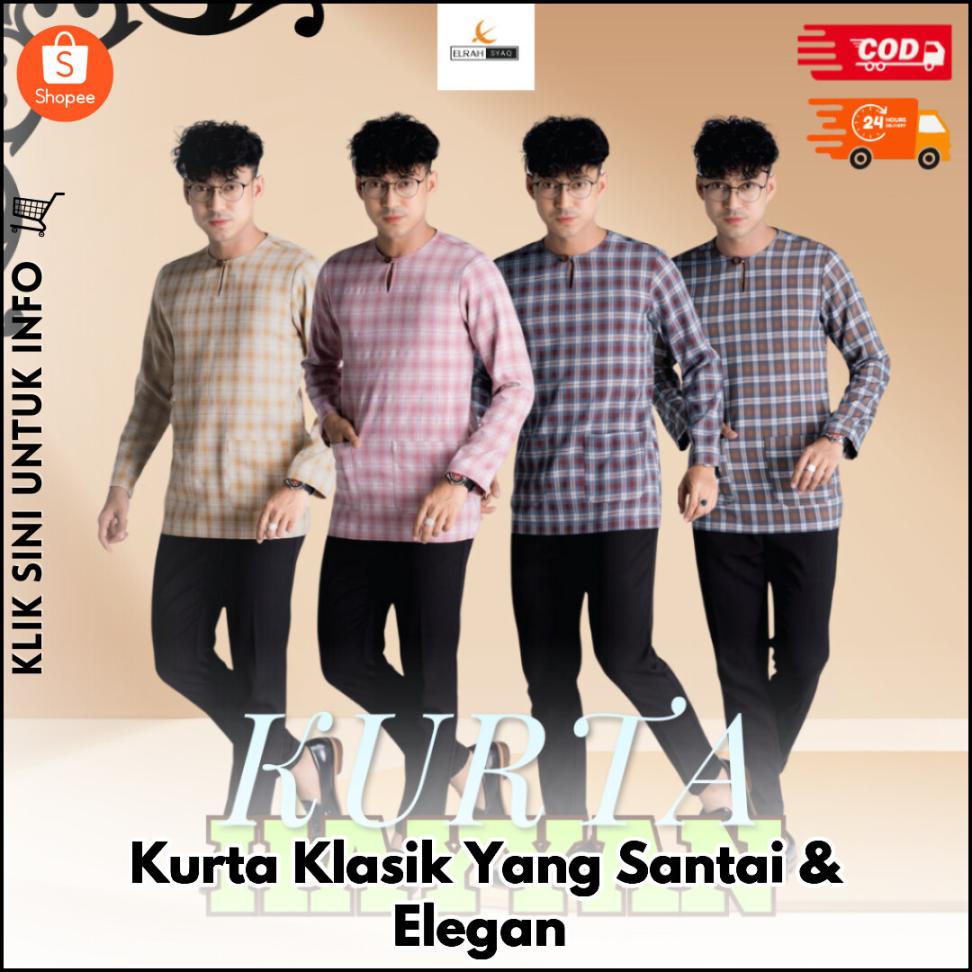 Kurta Klasik Yang Santai & Elegan