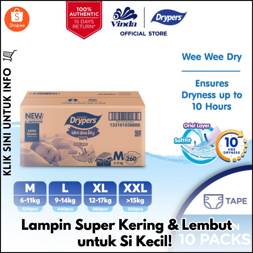 Lampin Super Kering & Lembut untuk Si Kecil!