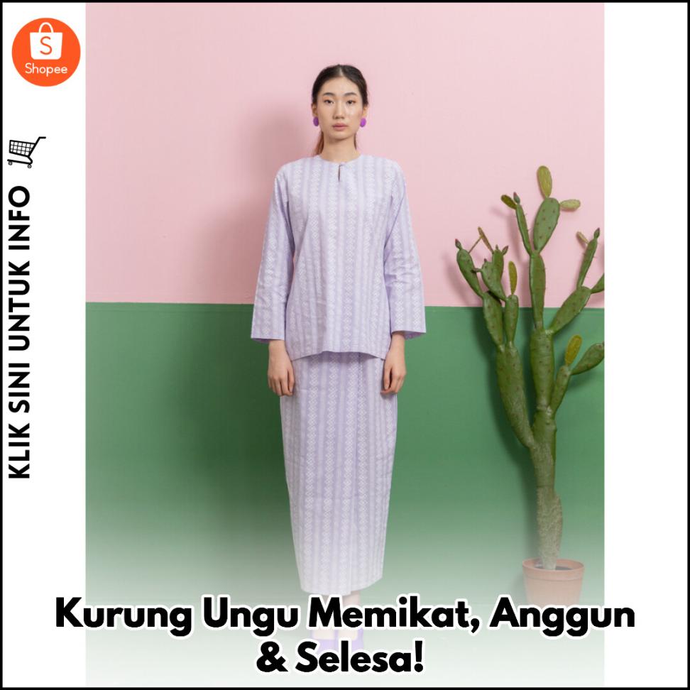 Kurung Ungu Cantik, Padan Untuk Segala Majlis