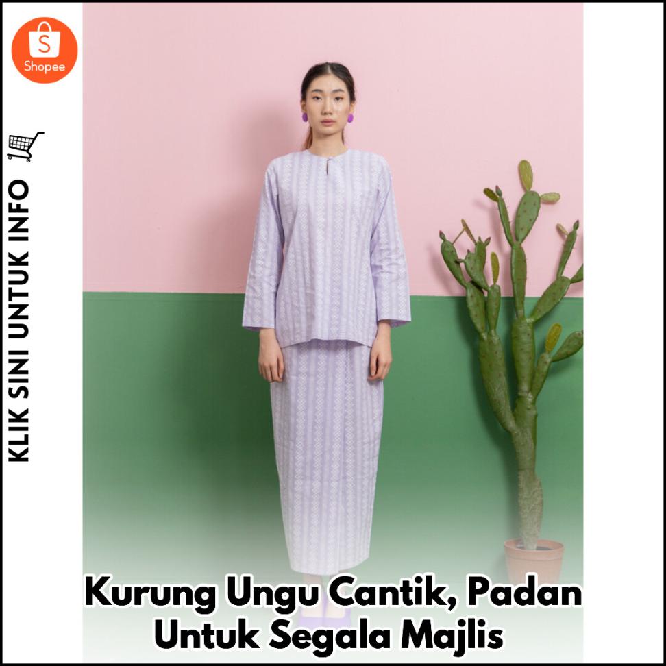 Kurung Ungu Cantik, Padan Untuk Segala Majlis