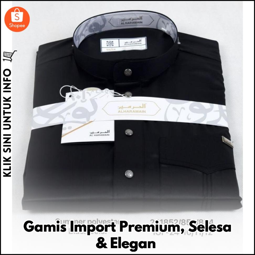 Gamis Import Premium, Selesa & Elegan