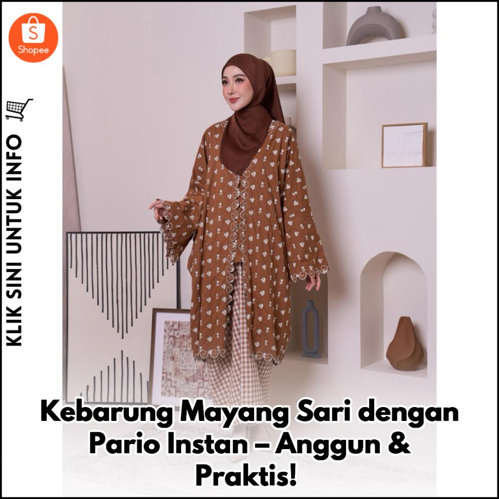 Kebarung Mayang Sari dengan Pario Instan – Anggun & Praktis!