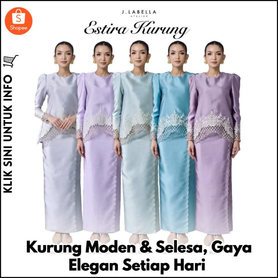 Kurung Moden & Selesa, Gaya Elegan Setiap Hari