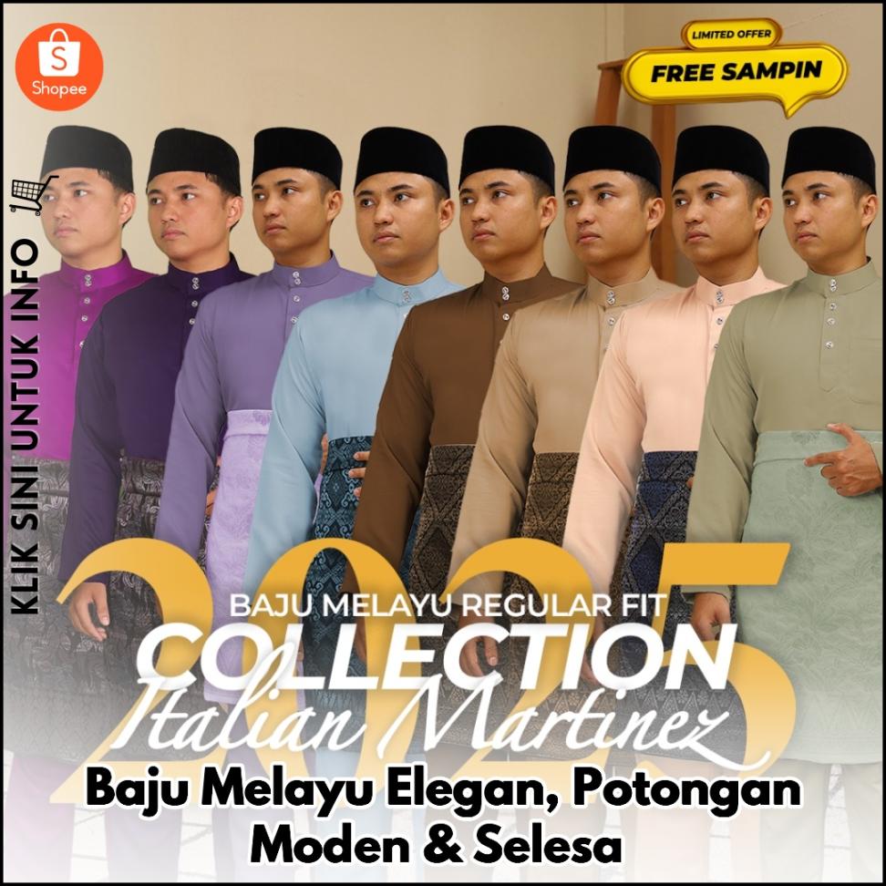 Baju Melayu Elegan, Potongan Moden & Selesa