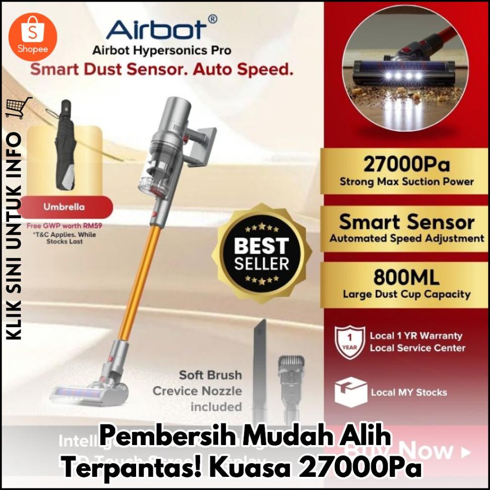 Pembersih Mudah Alih Terpantas! Kuasa 27000Pa