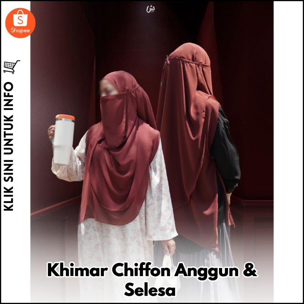 Khimar Chiffon Anggun & Selesa