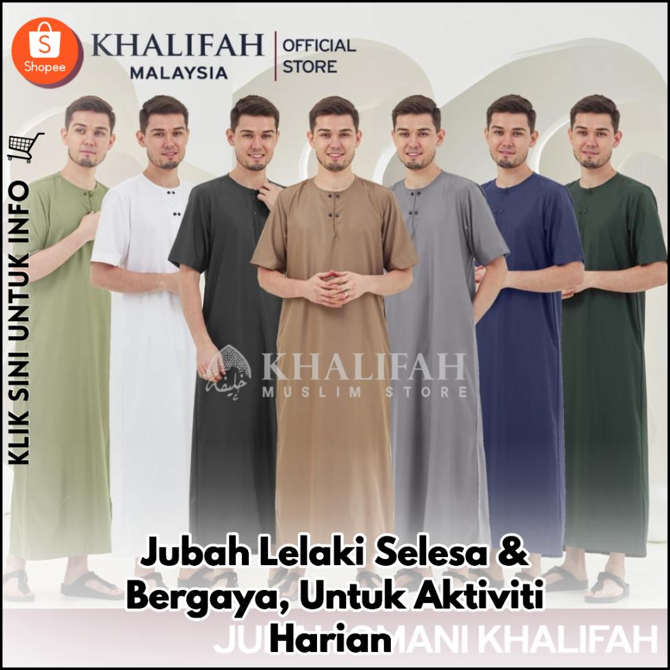 Jubah Lelaki Moden & Selesa, Gaya Omani Terkini