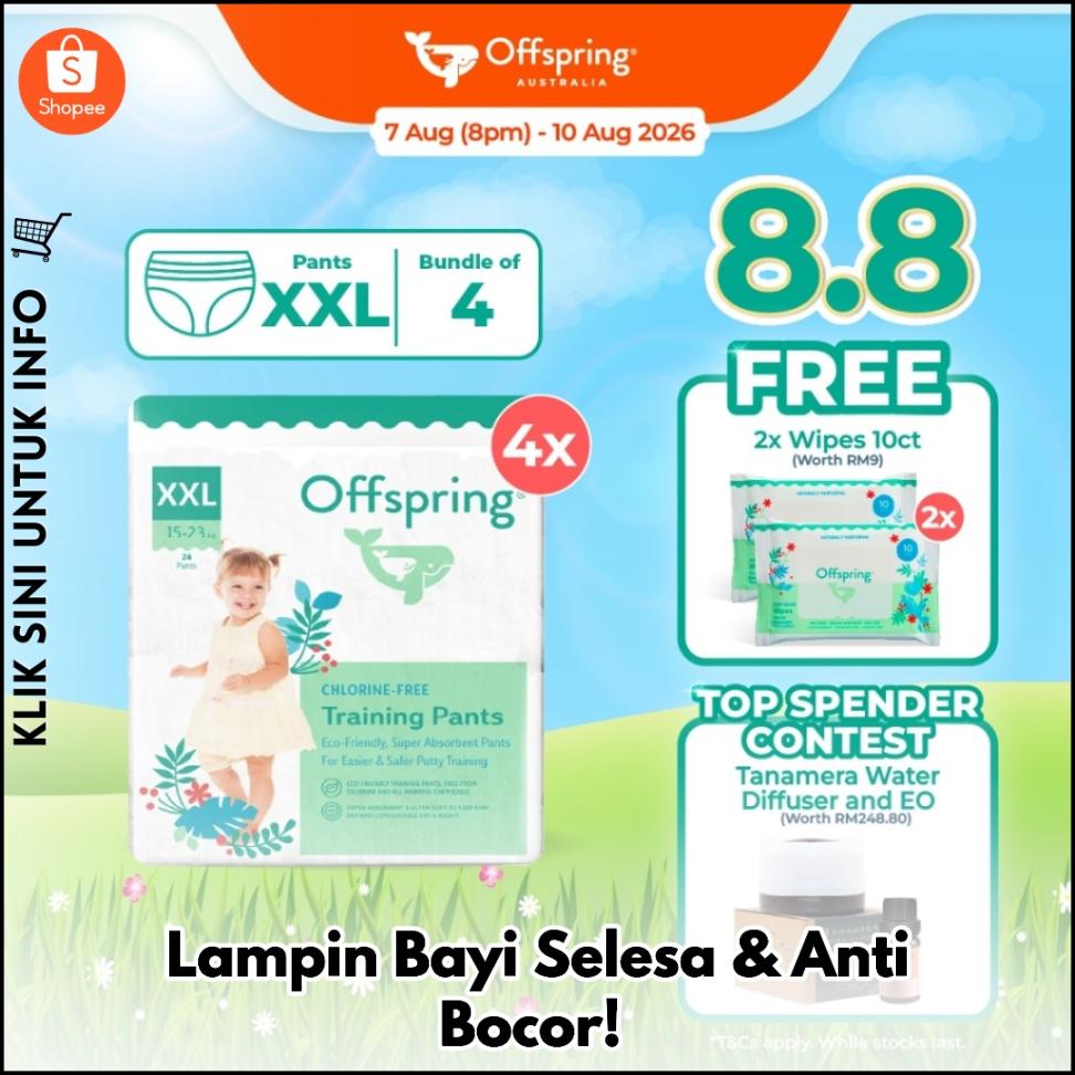 Lampin Bayi Selesa & Anti Bocor!