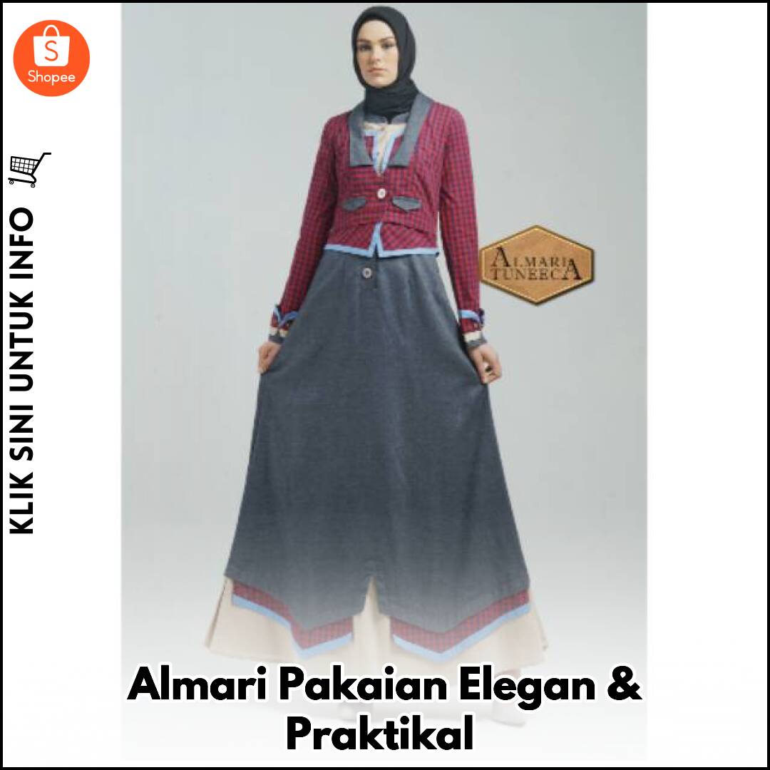 Almari Pakaian Elegan & Praktikal