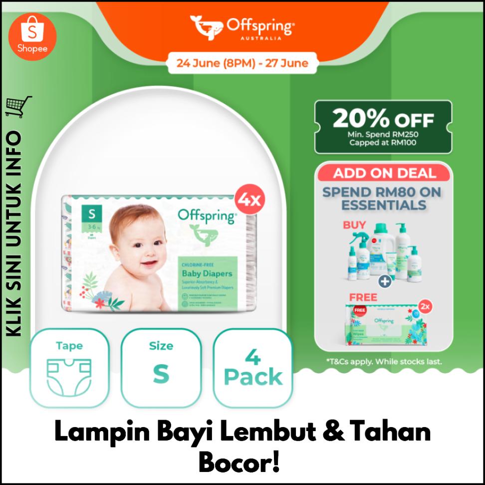Lampin Bayi Lembut & Tahan Bocor!