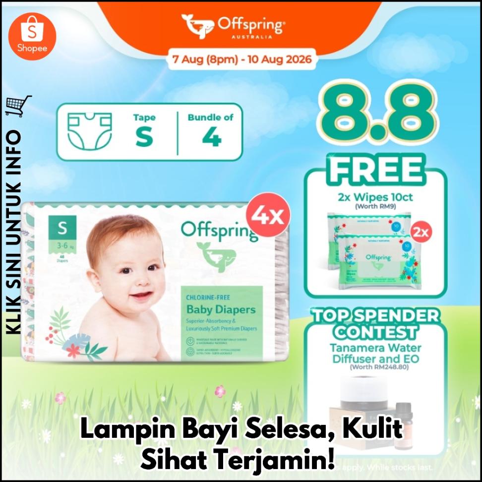 Lampin Bayi Selesa, Kulit Sihat Terjamin!