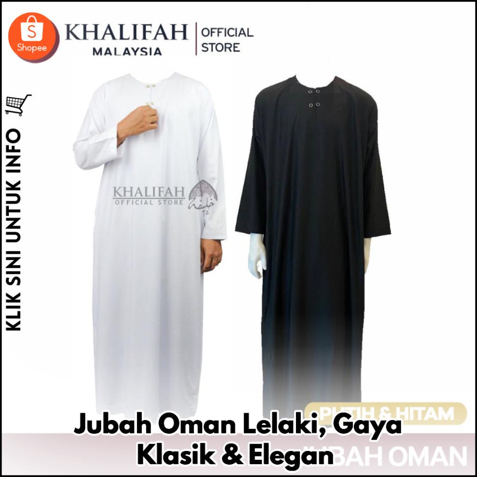 Jubah Oman Lelaki, Gaya Klasik & Elegan