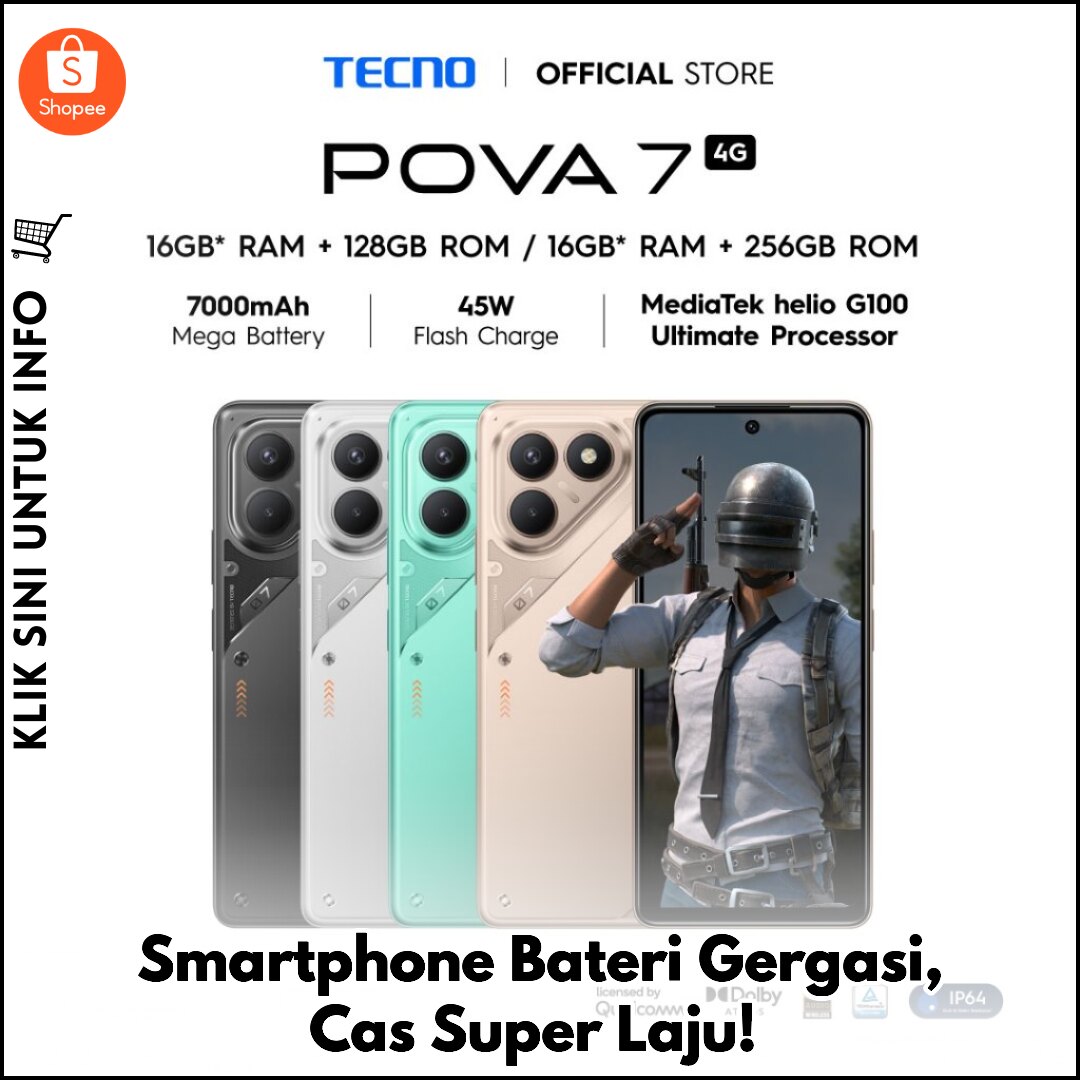 Smartphone Bateri Gergasi, Cas Super Laju!
