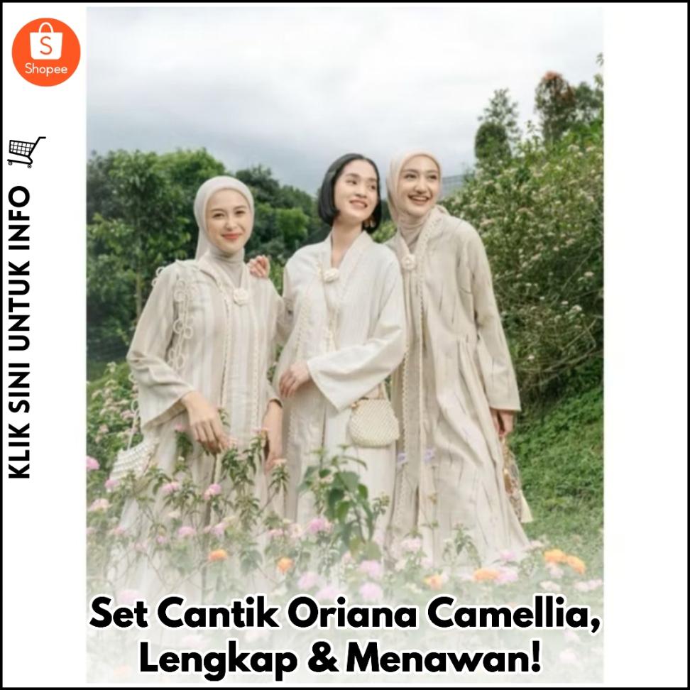 Set Cantik Oriana Camellia, Lengkap & Menawan!