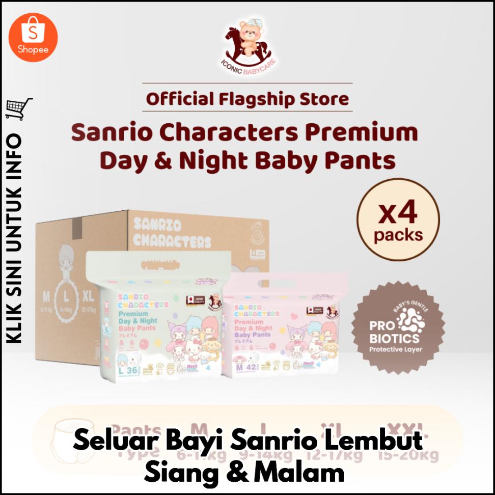 Seluar Bayi Sanrio Lembut Siang & Malam