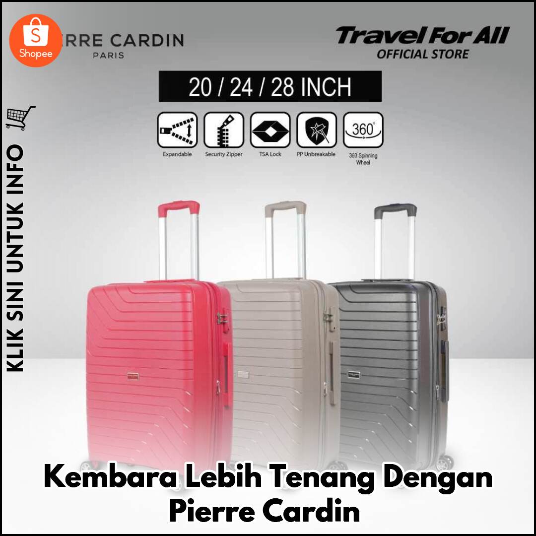 Kembara Lebih Tenang Dengan Pierre Cardin