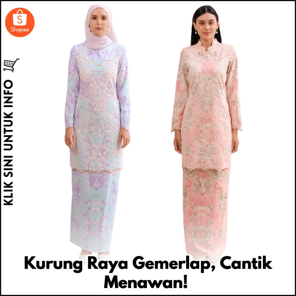 Kurung Raya Gemerlap, Cantik Menawan!