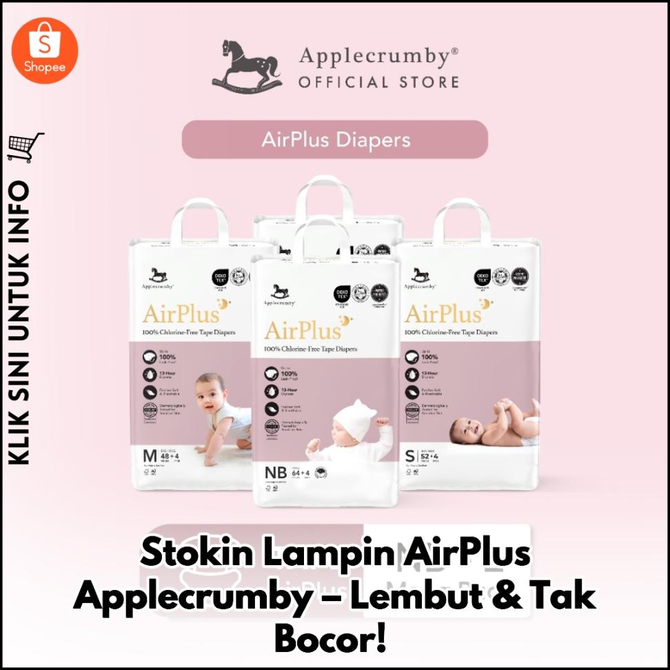 Stokin Lampin AirPlus Applecrumby – Lembut & Tak Bocor!