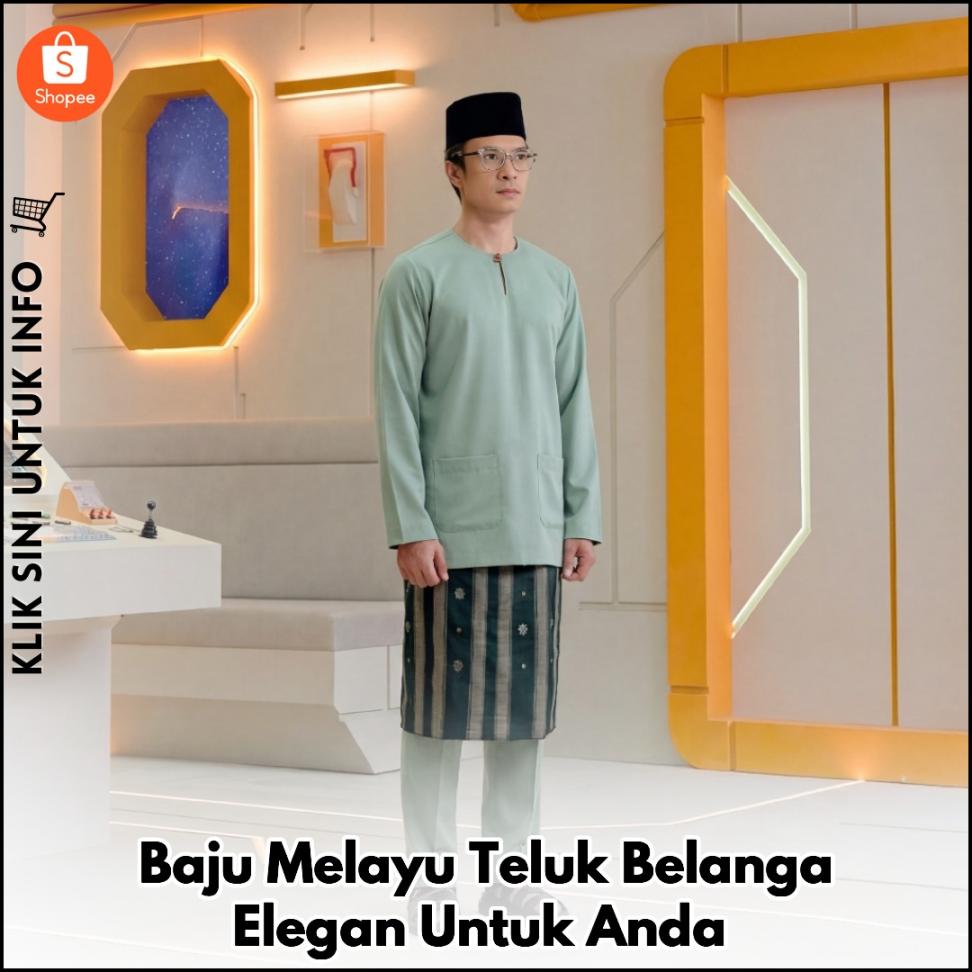 Baju Melayu Teluk Belanga Elegan Untuk Anda