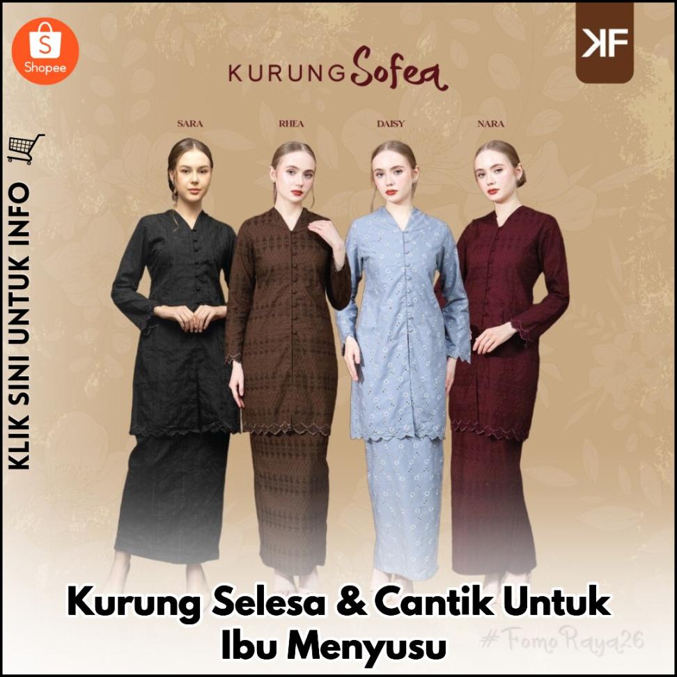 Kurung Selesa & Cantik Untuk Ibu Menyusu