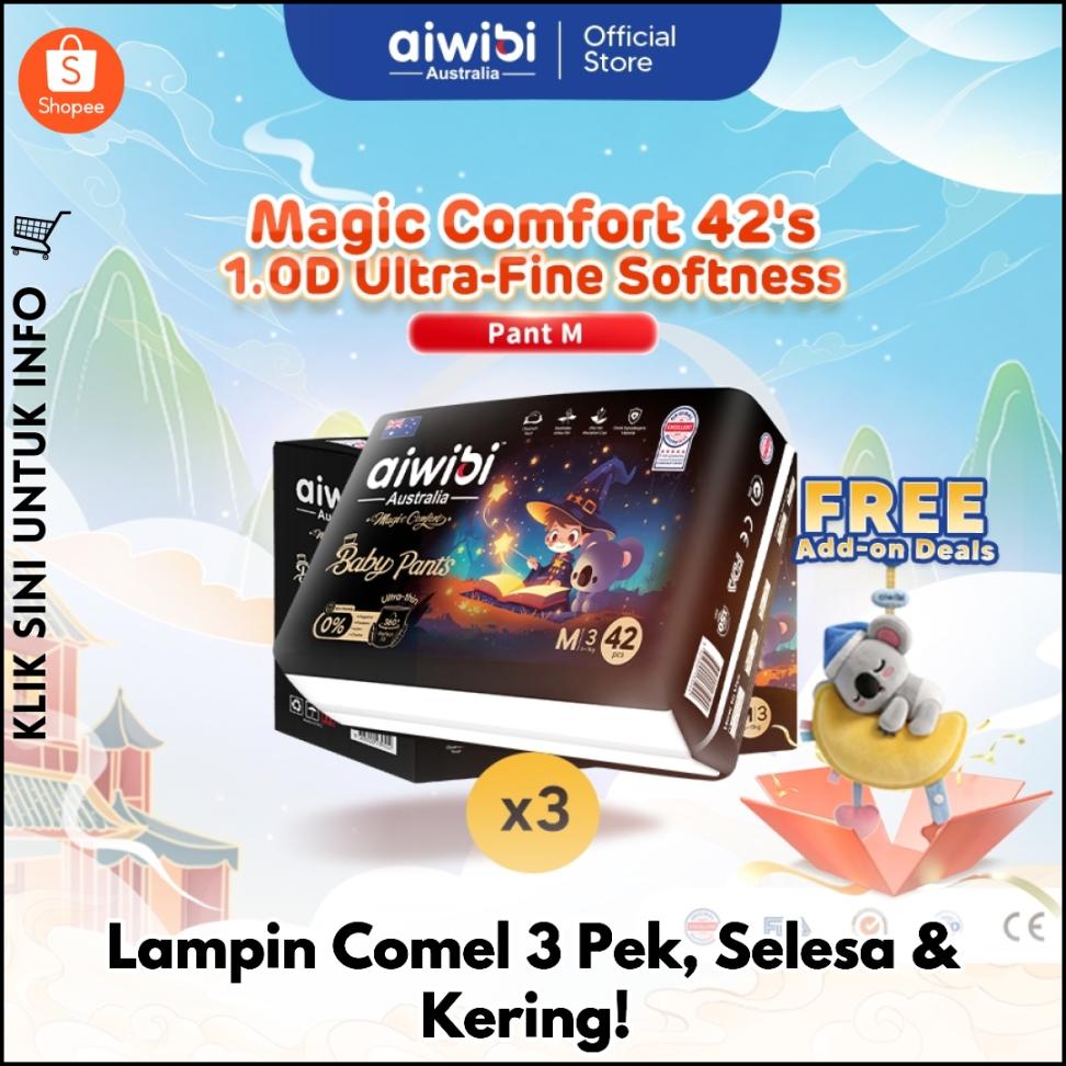 Lampin Comel 3 Pek, Selesa & Kering!