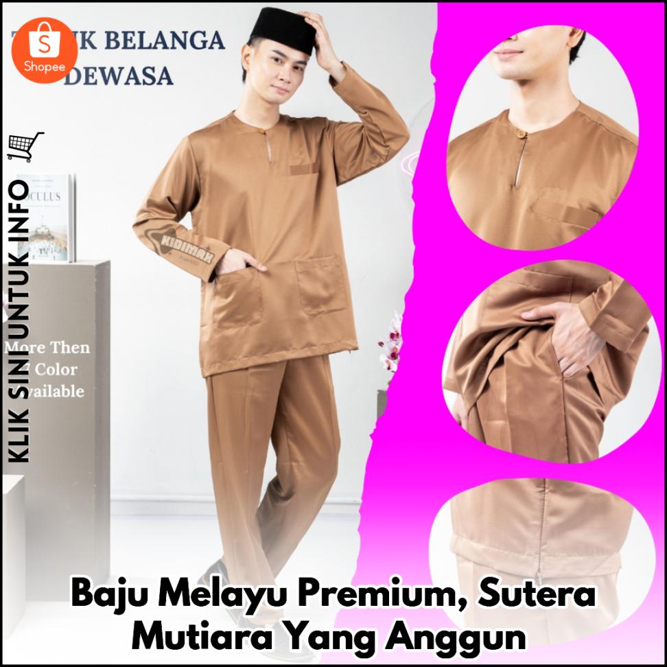 Baju Melayu Premium, Sutera Mutiara Yang Anggun