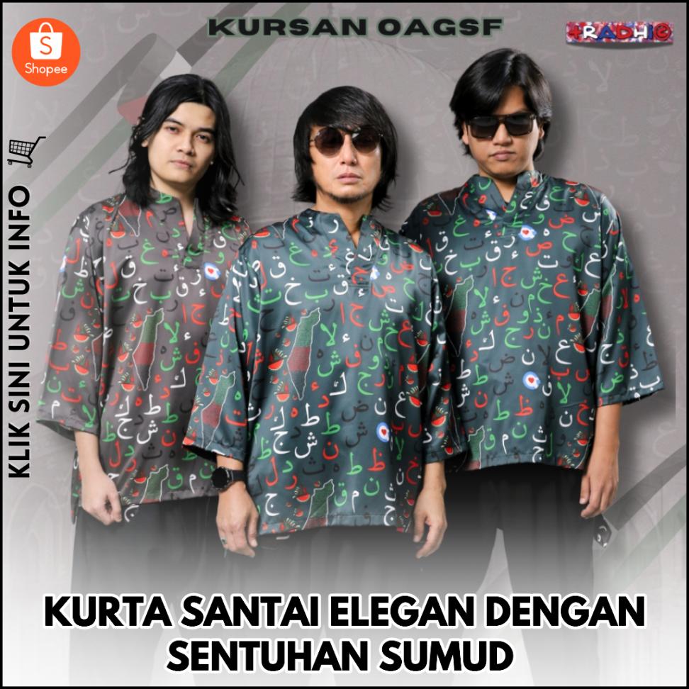 KURTA SANTAI ELEGAN DENGAN SENTUHAN SUMUD