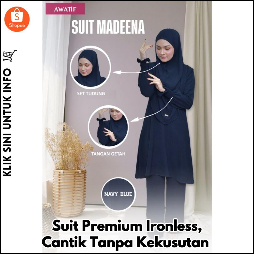 Suit Premium Ironless, Cantik Tanpa Kekusutan