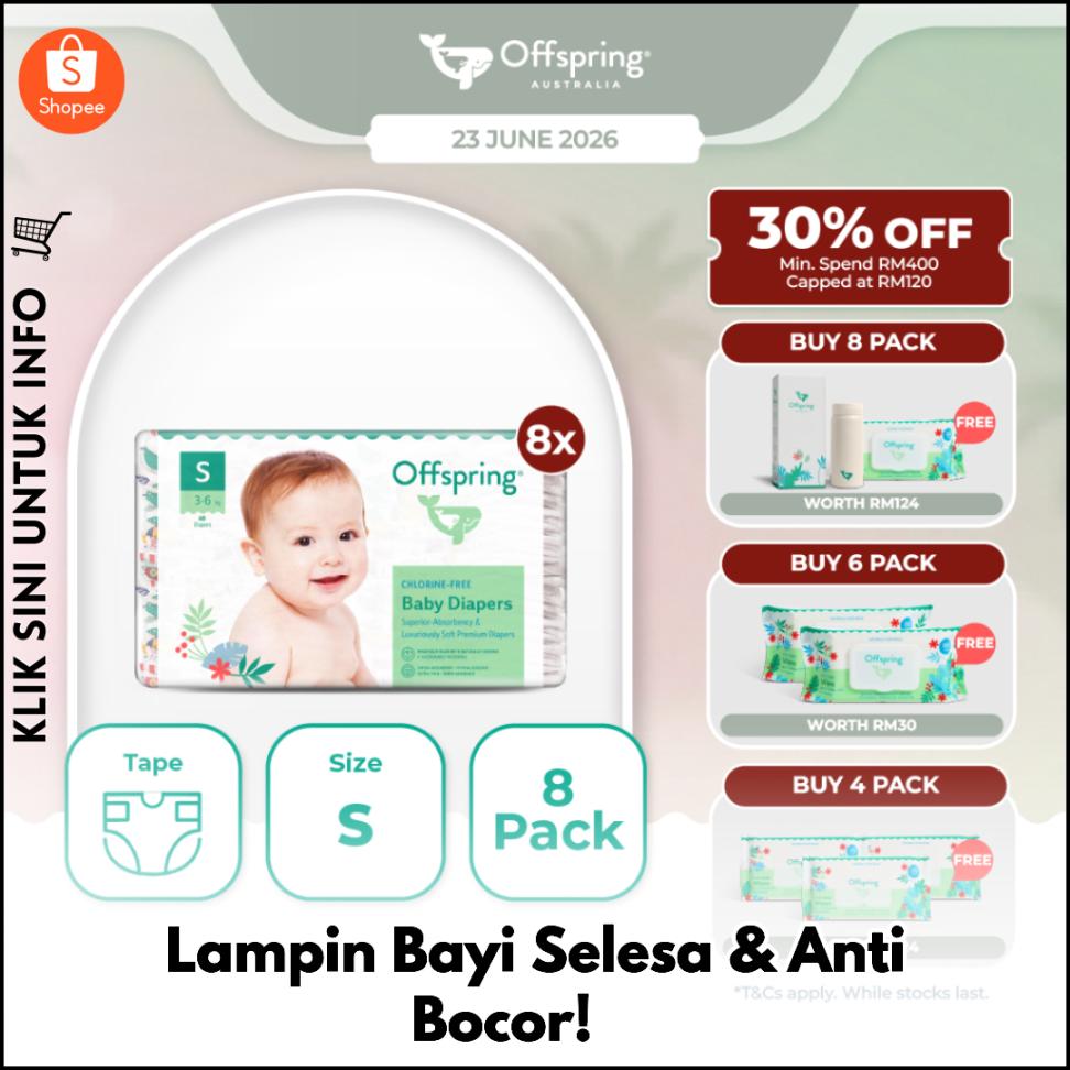 Lampin Bayi Selesa & Anti Bocor! ??