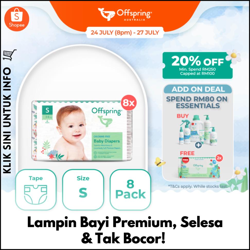 Lampin Bayi Premium – Selesa & Tahan Bocor!