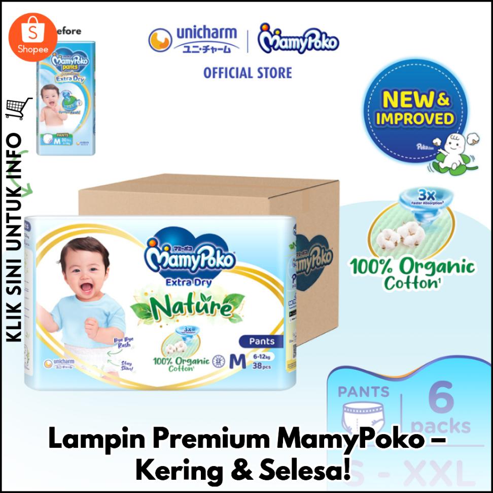 Lampin Premium MamyPoko – Kering & Selesa!