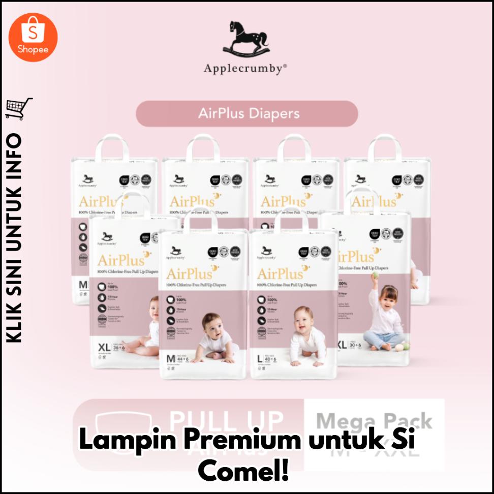 Lampin Pakai Buang Premium, Jimat 8 Pek!