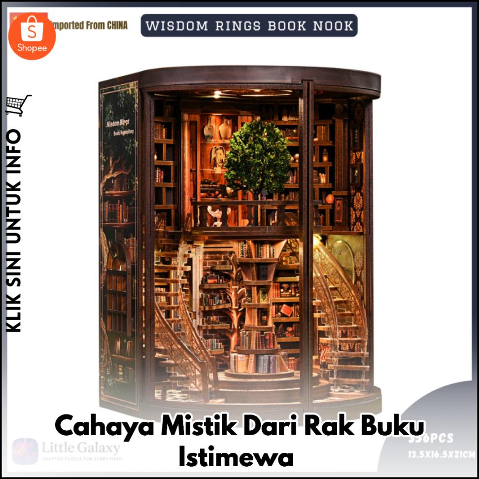 Cahaya Mistik Dari Rak Buku Istimewa