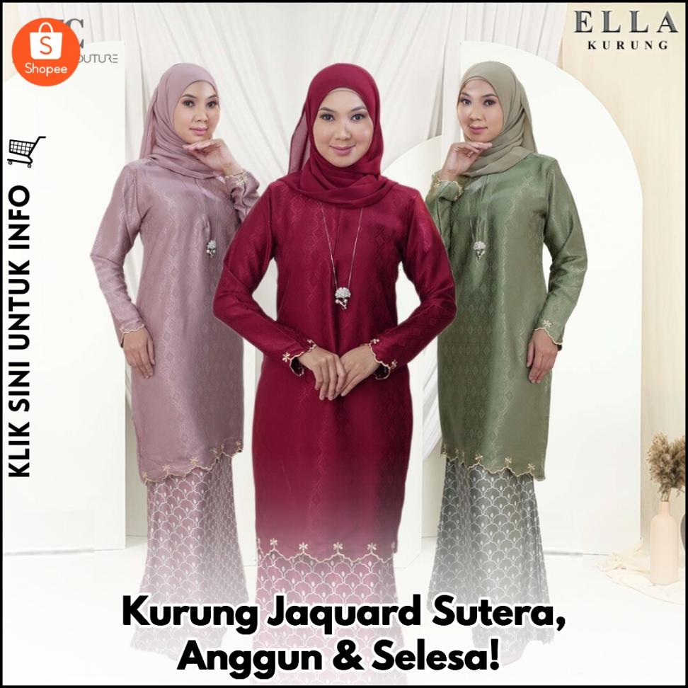 Kurung Jaquard Sutera, Anggun & Selesa!