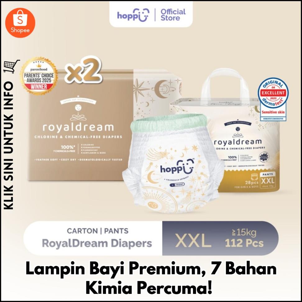 Lampin Bayi Bebas Bahan Kimia, Selesa & Selamat!