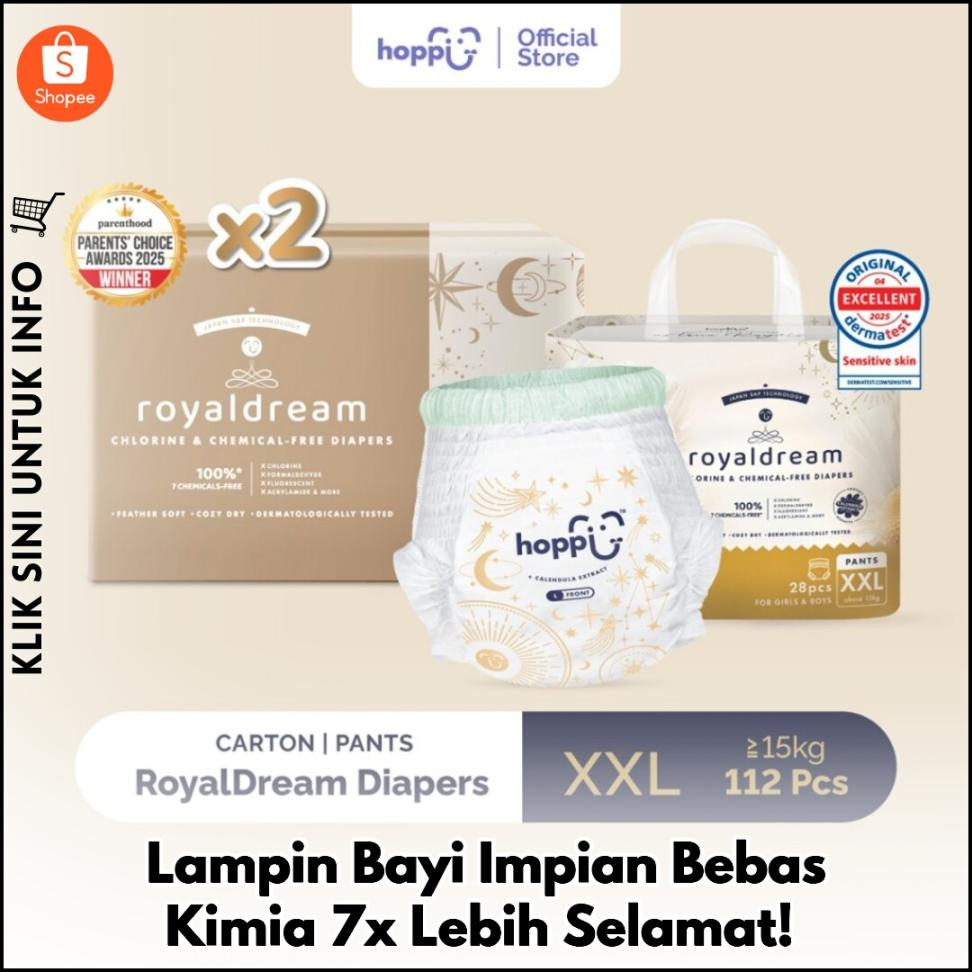 Lampin Bayi Impian Bebas Kimia 7x Lebih Selamat!