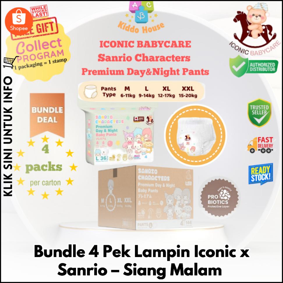 Bundle 4 Pek Lampin Iconic x Sanrio – Siang Malam