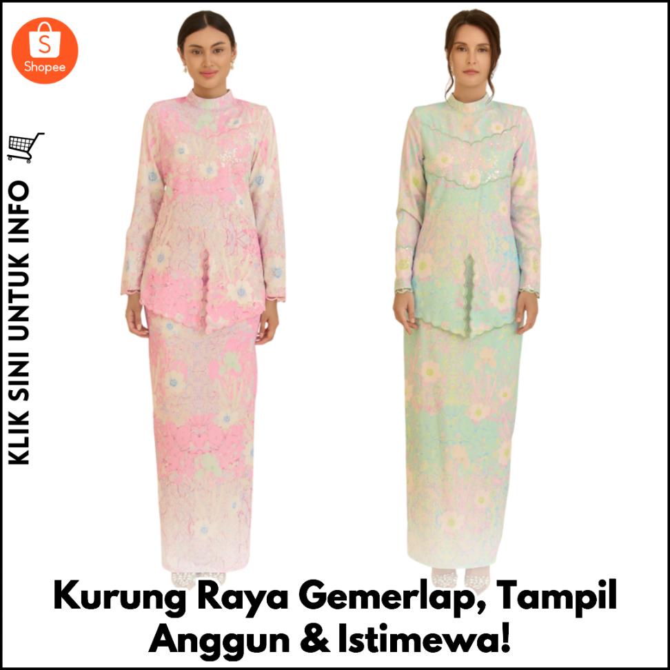 Kurung Raya Gemerlap, Tampil Anggun & Istimewa!