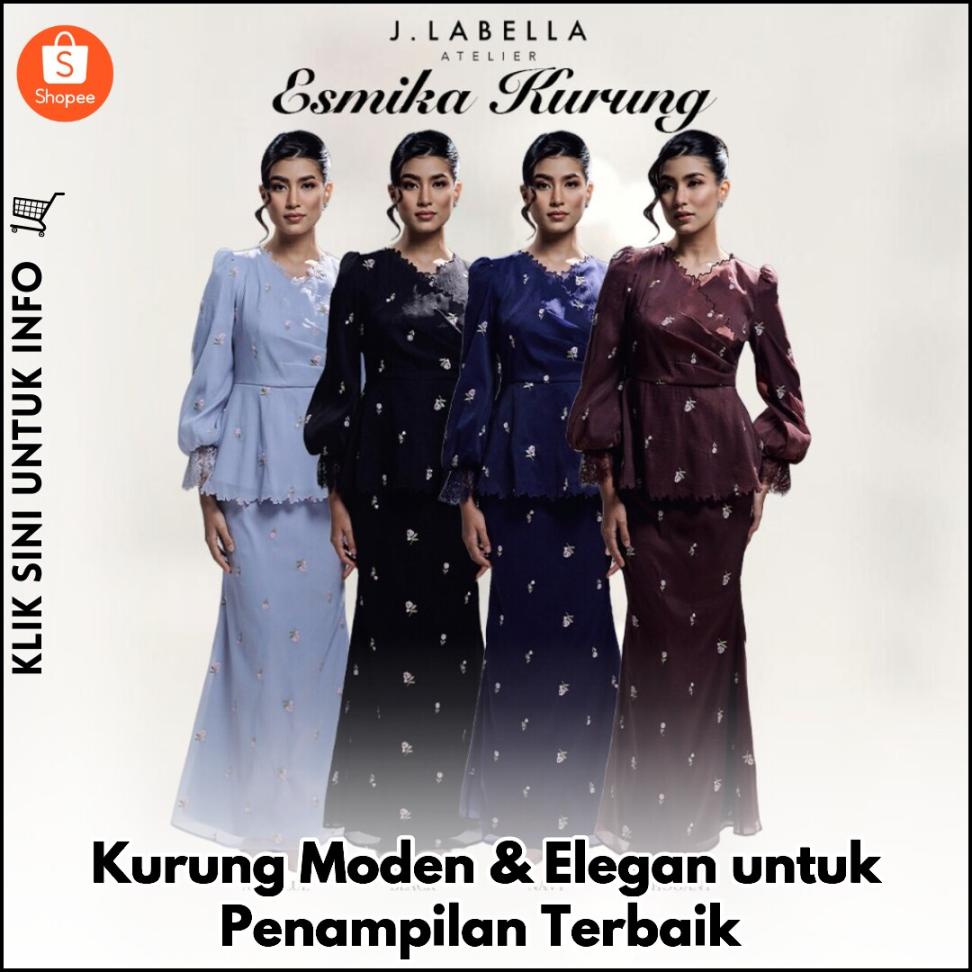 Kurung Moden & Elegan untuk Penampilan Terbaik