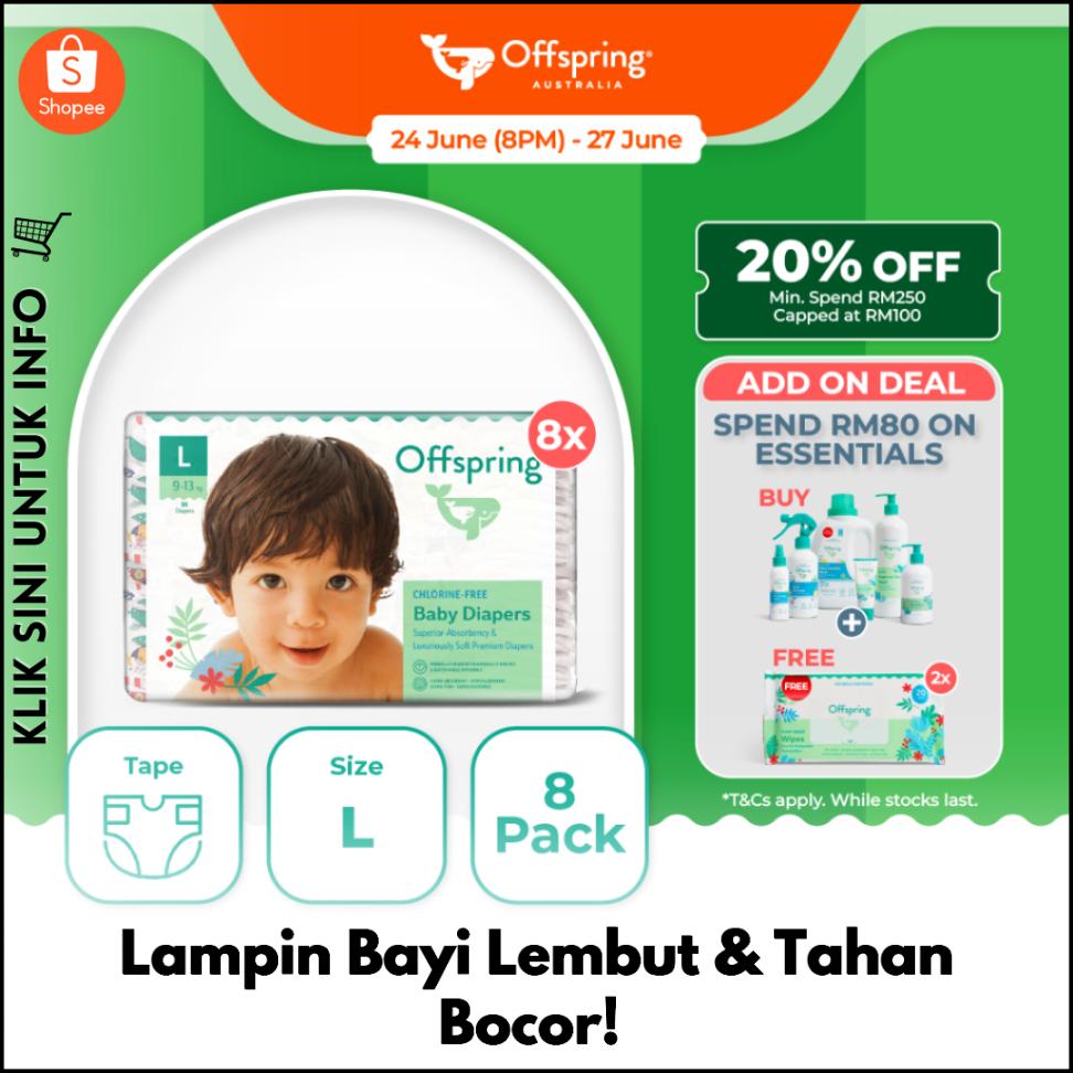 Lampin Bayi Lembut & Tahan Bocor!