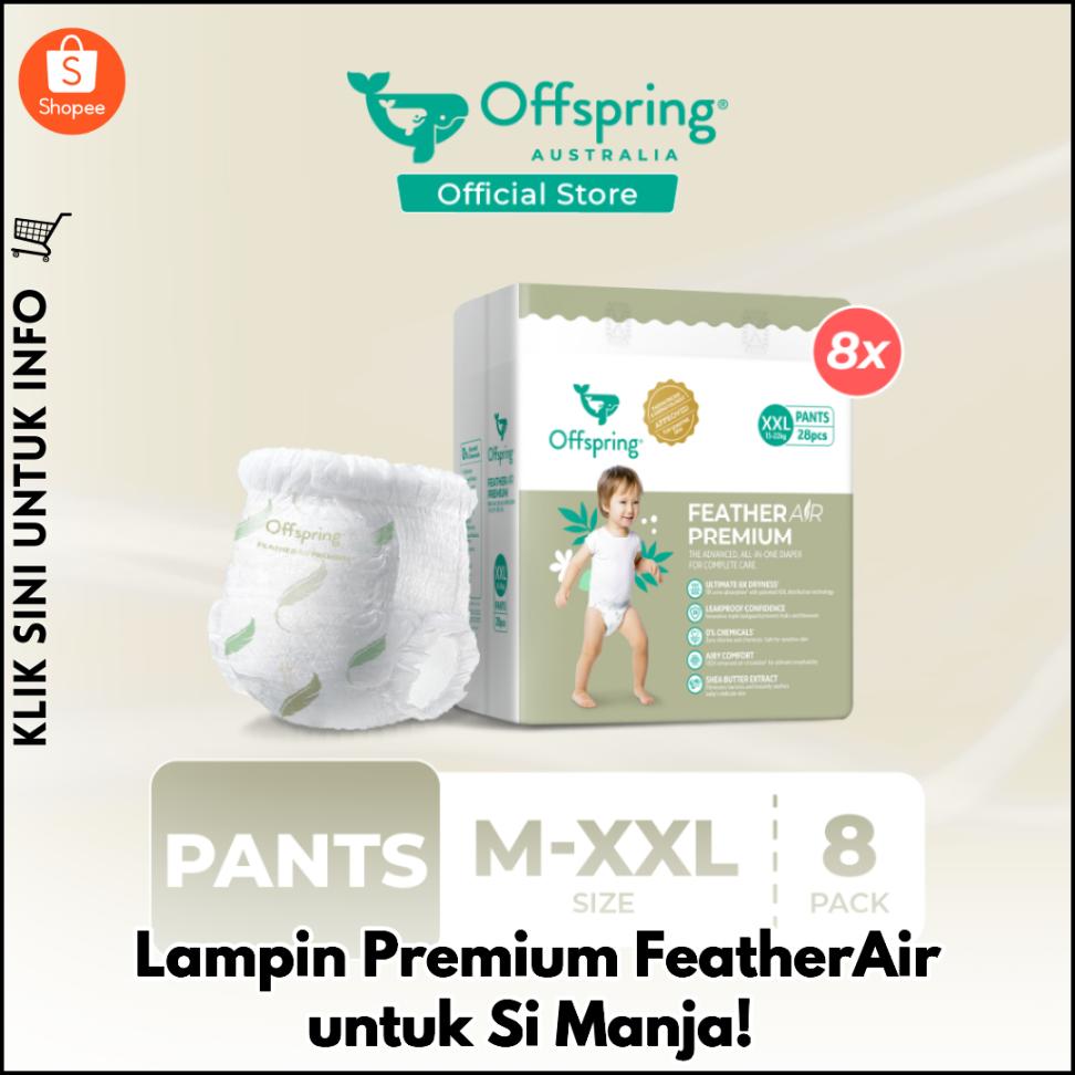 Lampin Premium FeatherAir untuk Si Manja!