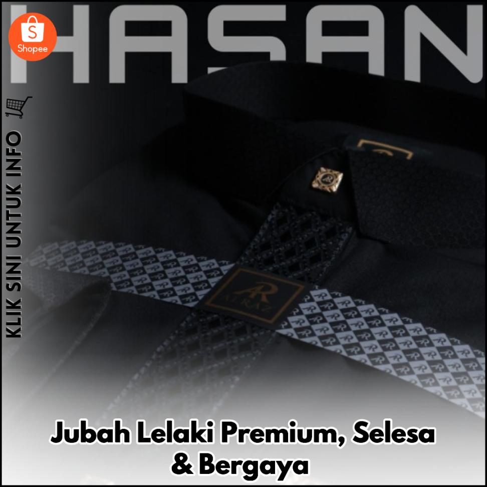 Jubah Lelaki Premium, Selesa & Bergaya