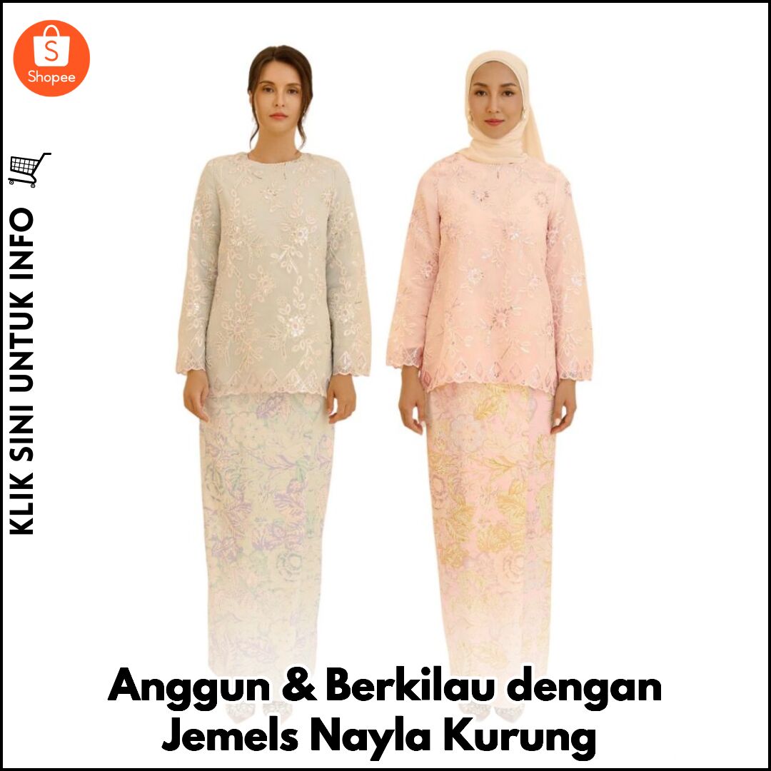 Anggun & Berkilau dengan Jemels Nayla Kurung