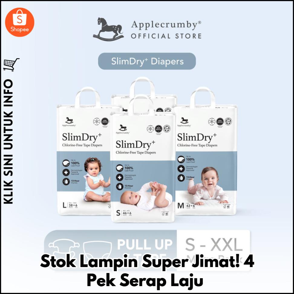Stok Lampin Super Jimat! 4 Pek Serap Laju