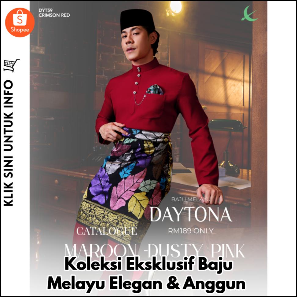 Koleksi Eksklusif Baju Melayu Elegan & Anggun