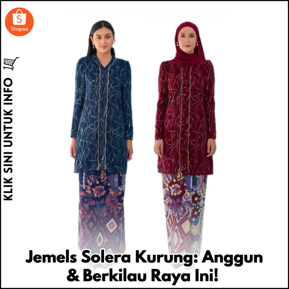 Jemels Solera Kurung: Anggun & Berkilau Raya Ini!